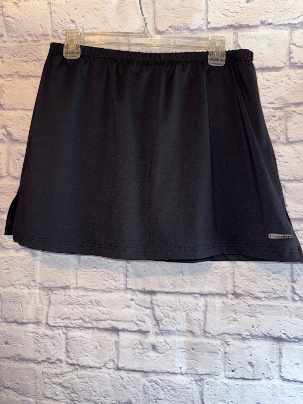 Wilson Black Mini Skort with Elastic Waistband